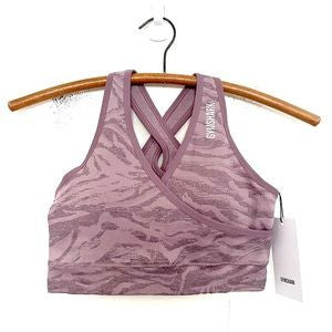 Dámska športová podprsenka Gymshark Adapt animal seamsless sports