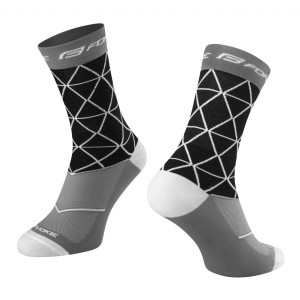 FORCE ponožky EVOKE, čierno-šedé
