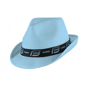 FORCE klobúk PANAMA, pastelovo modro-čierny