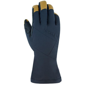 ROECKL Zimné outdoor rukavice Matrei čierna/hnedá
