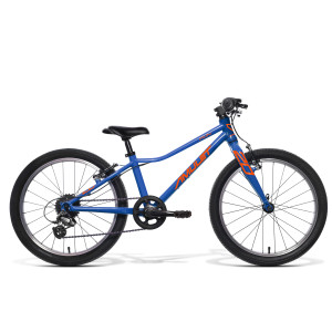 detský bicykel AMULET 20 Fun, žiarivo modrá/oranžová, 2023