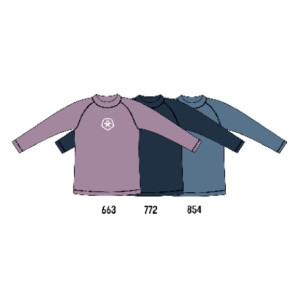 produkt COLOR KIDS T-shirt L/S - Solid, lavender mist