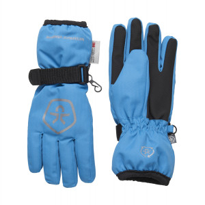 COLOR KIDS Gloves, waterproof, blue, AKCE