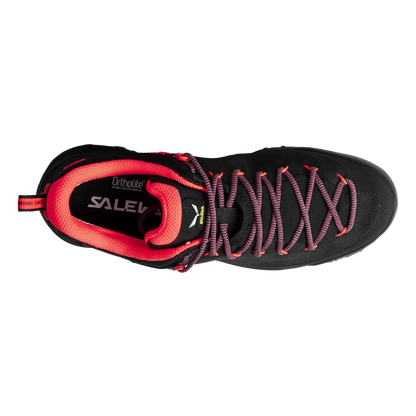 Salewa Dámske topánky Wildfire leather GTX Black/Fluo Coral, EU 40 ½-3