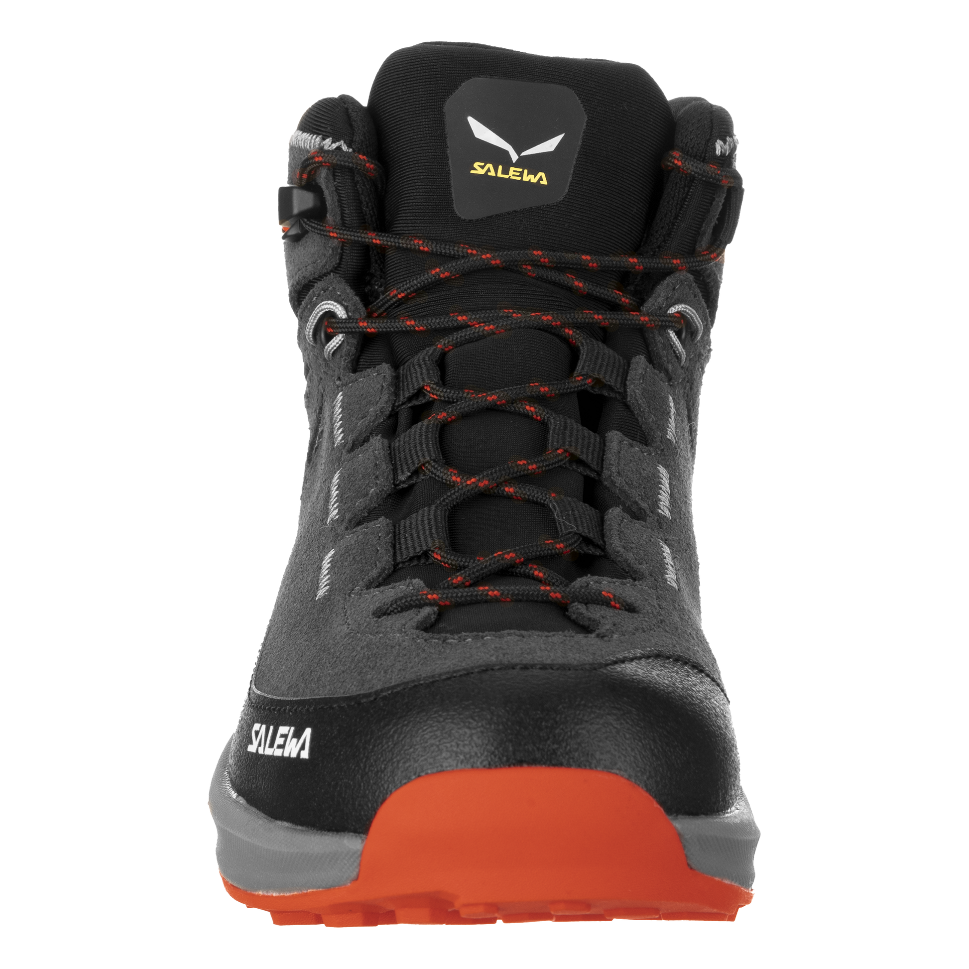 Salewa Detské trekové topánky JR MTN TRAINER 2 MID PTX Onyx/Alloy, EU 31-3