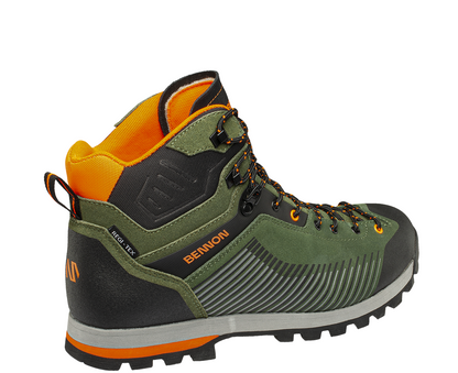 Bennon Unisex trekingové topánky Peak high green, 46-6