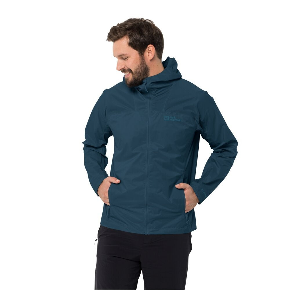 Jack Wolfskin Pánska bunda Prelight 2,5L dark sea, S-1