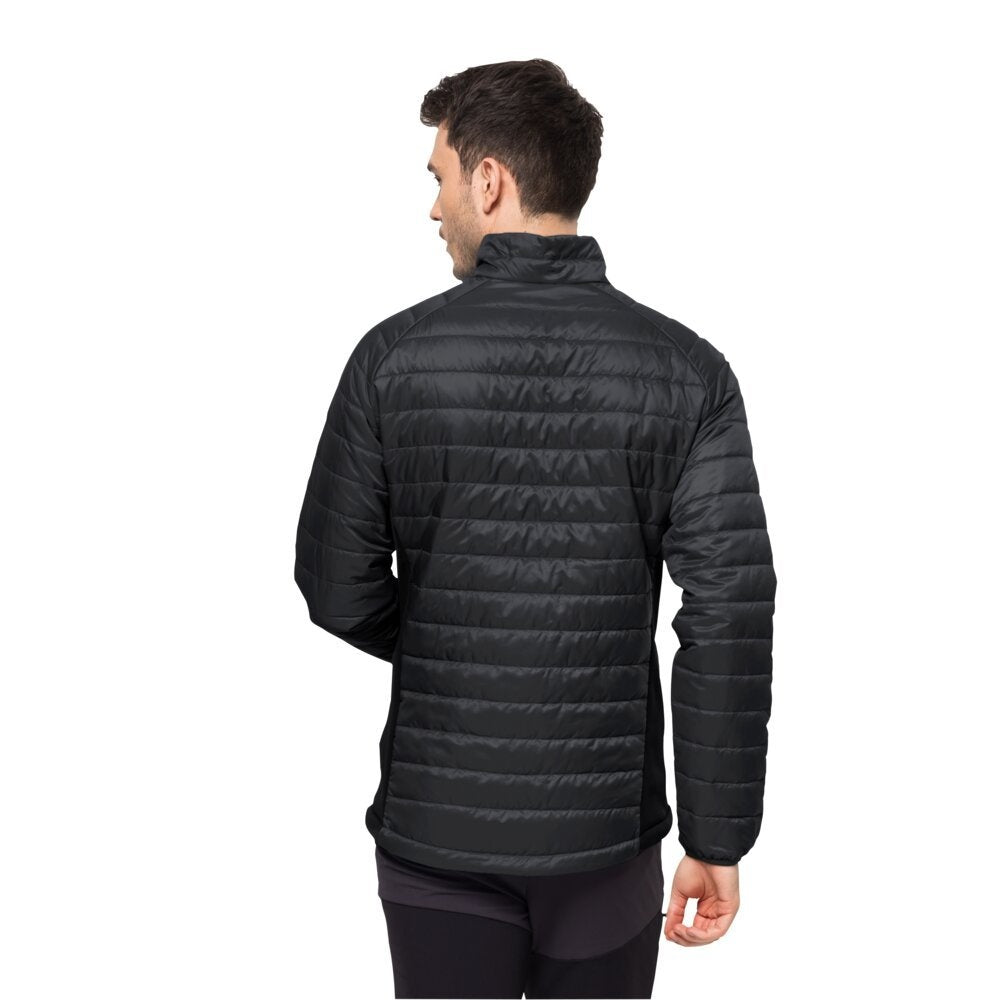 Jack Wolfskin Pánska zateplená bunda Routeburn Pro Ins black, S-2