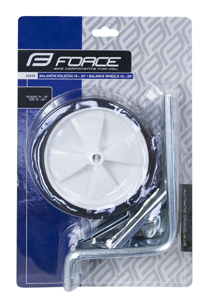 FORCE balančné kolieska 16-20" plast + PVC-2