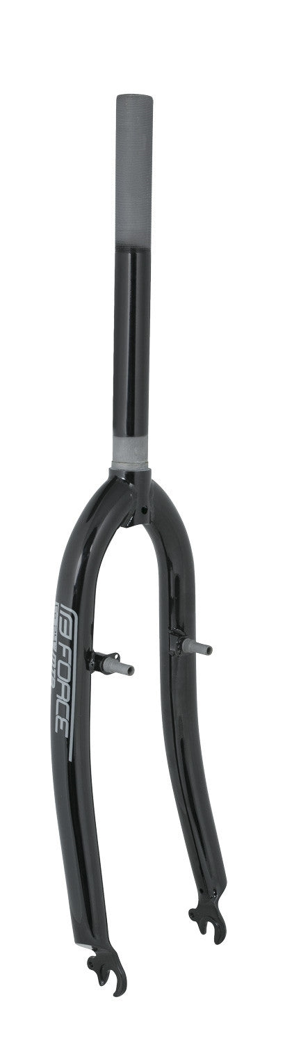 FORCE vidlica MTB 24" Fe AHEAD 1 1/8",  čierna lesklá-1