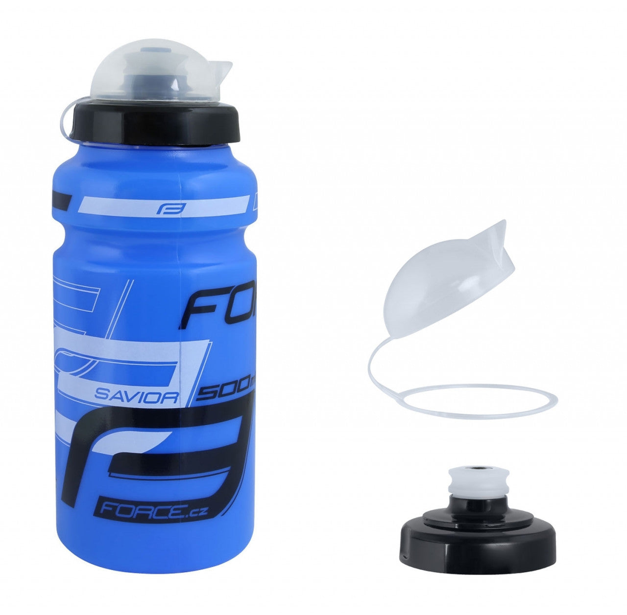 FORCE fľaša SAVIOR ULTRA 0,5 l, modro-bielo-čierna-0