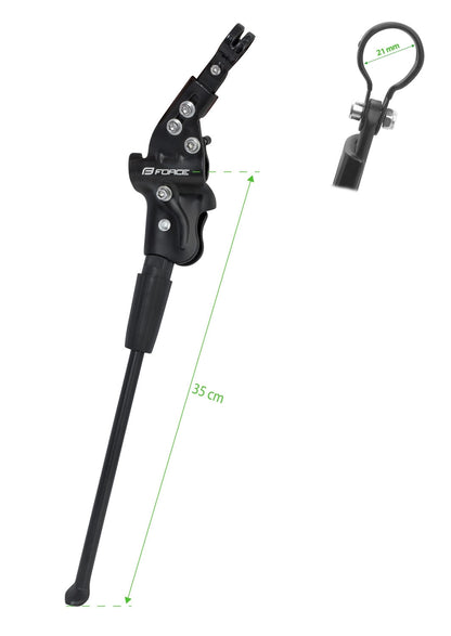 FORCE stojan 26-27,5", Al zadný, čierny-1
