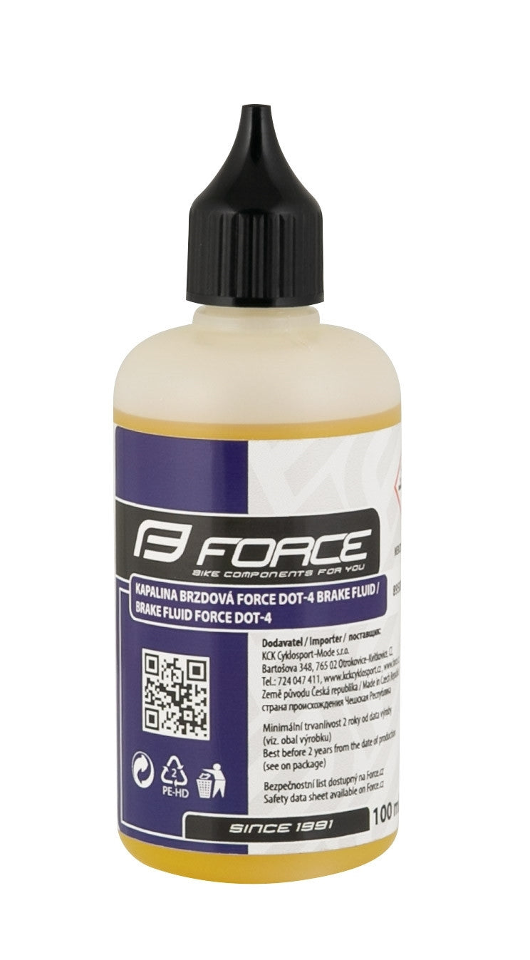 FORCE kvapalina brzdová DOT-4 Brake Fluid 100ml-0