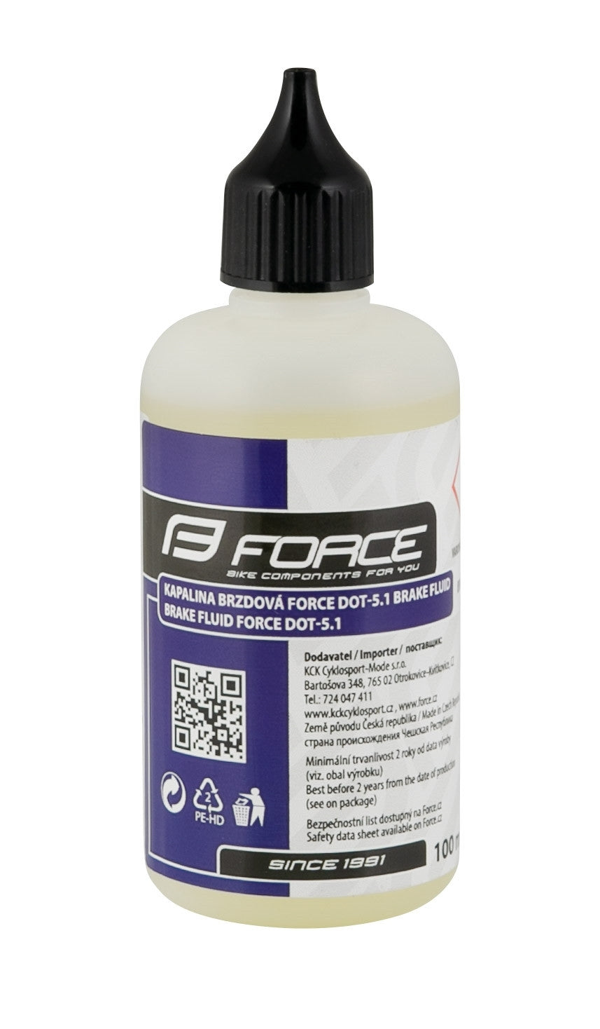 FORCE kvapalina brzdová DOT-5.1 Brake Fluid, 100ml-0