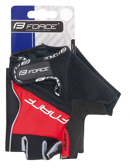 FORCE rukavice GRIP gel, červené-1