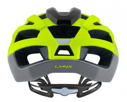 FORCE prilba LYNX, fluo-šedá-3