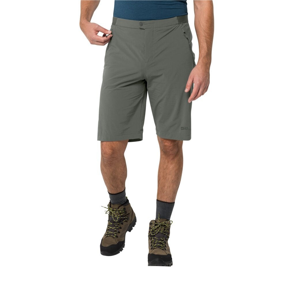 Jack Wolfskin Pánske kraťasy Prelight Short dark sea, M-6