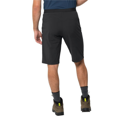 Jack Wolfskin Pánske kraťasy Prelight Short dark sea, M-9