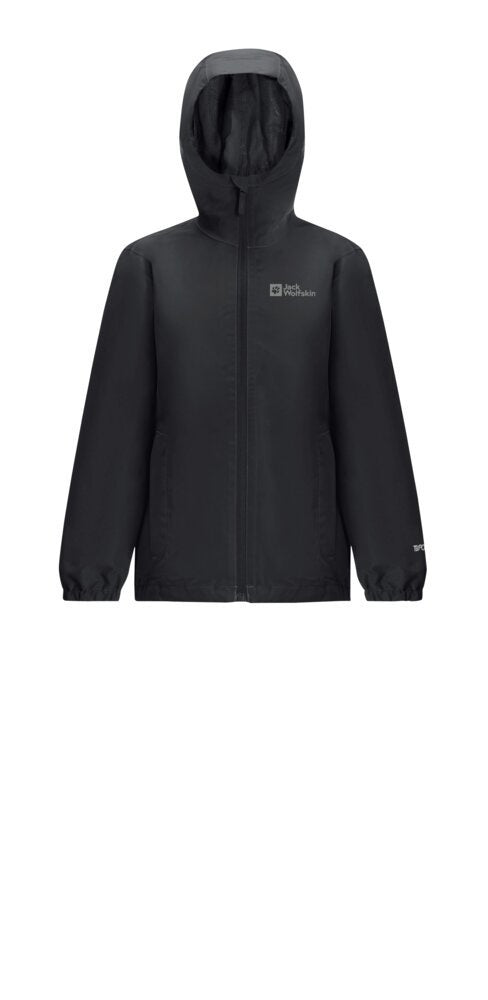 Jack Wolfskin Detská bunda na zips Flaze K black, 140-2