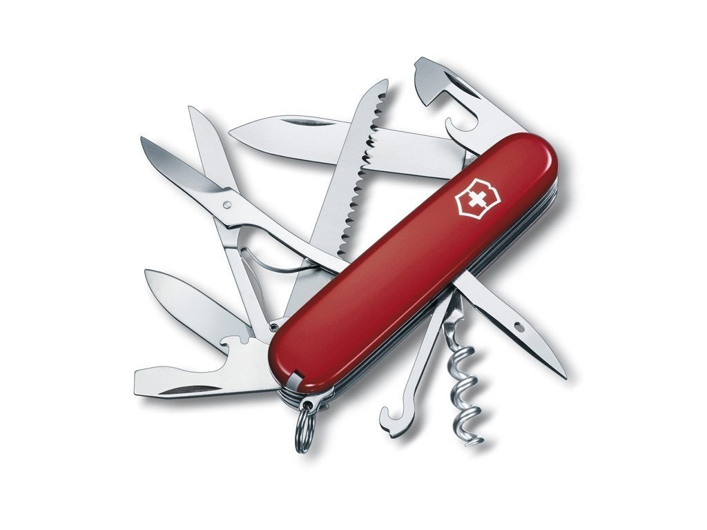 Victorinox Vreckový nôž Huntsman červená