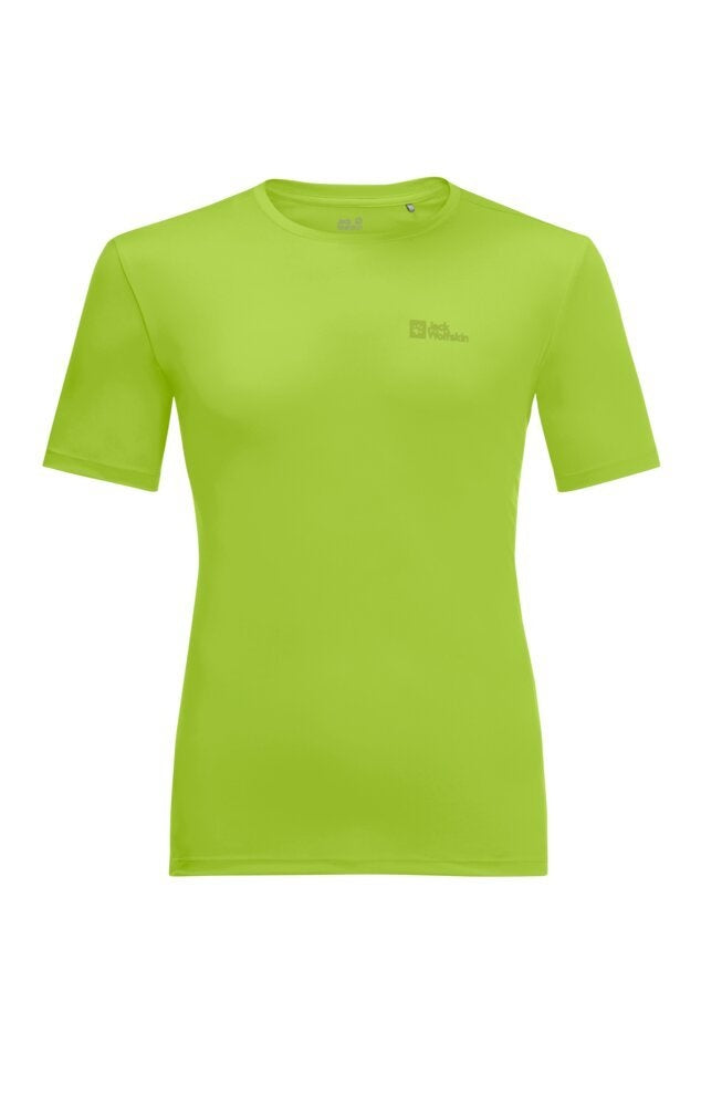 Jack Wolfskin Pánske funkčné tričko Tech T M fresh green, XXL