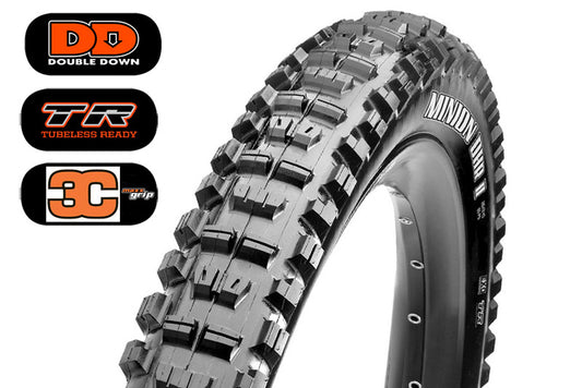 Maxxis plášť Minion DHR II 29x2.40 WT DD TR 120TPI 3C Maxx Grip, kevlar-0