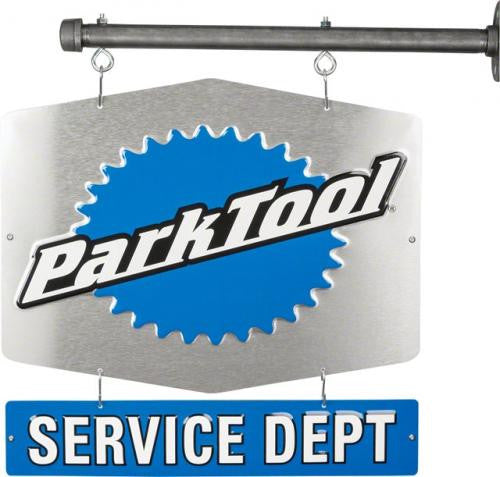 Park Tool tabuľa SERVICE DEPARTMENT obojstranná PT-SDS-2--0