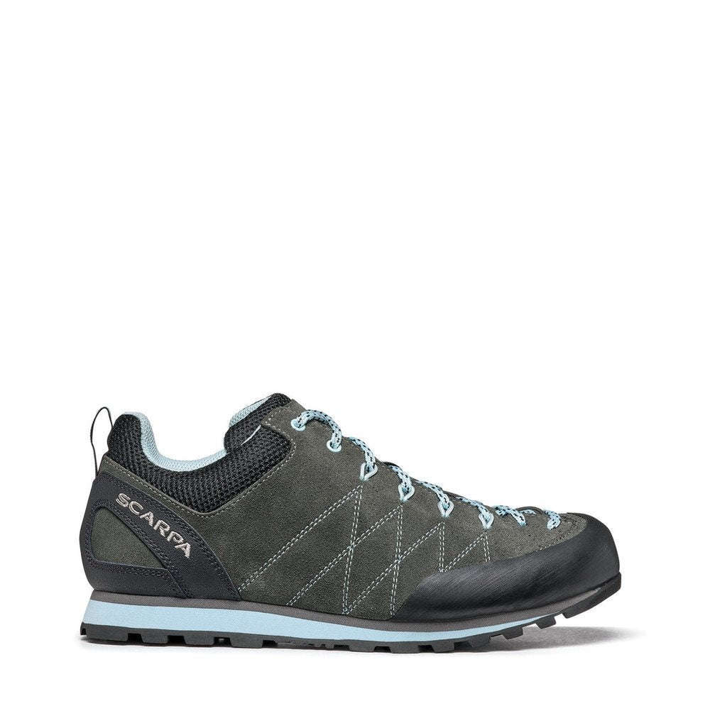 Scarpa Dámske trekingové topánky Crux Shark/Blue Radiance/Gray, EU 40 ½