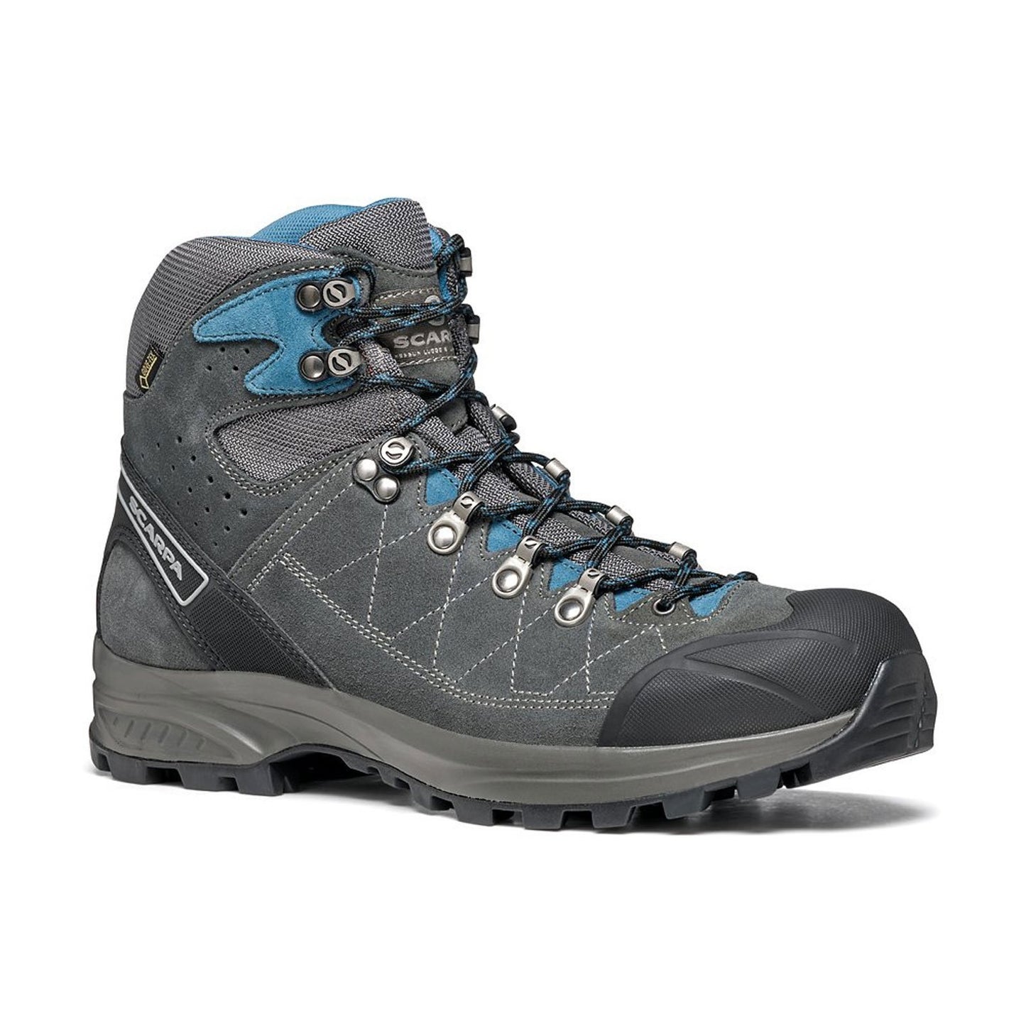 Scarpa Pánske topánky Kailash Trek GTX Shark Grey/Lake Blue, 45-5