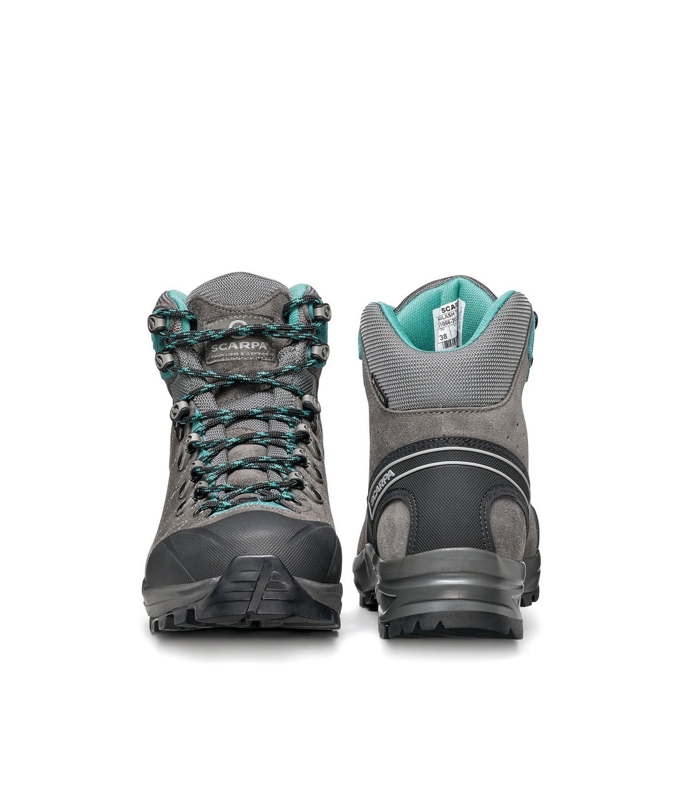 Scarpa Dámské trekové boty SCARPA Kailash Trek GTX LD Titanium/Smoke Lagoon, EU 37 ½-3