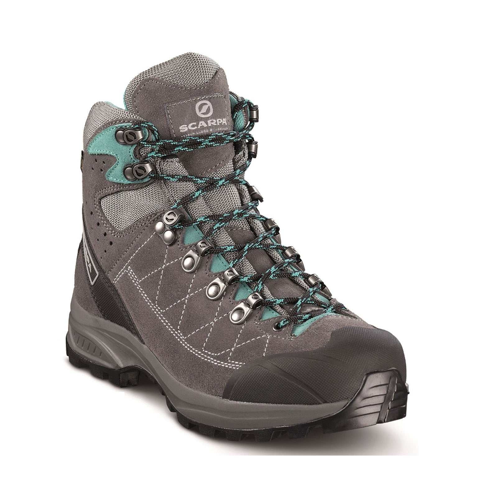 Scarpa Dámské trekové boty SCARPA Kailash Trek GTX LD Titanium/Smoke Lagoon, EU 37 ½-5