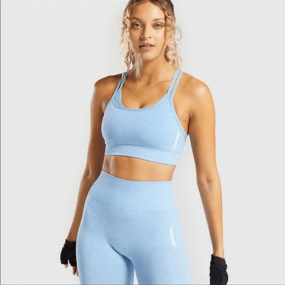 Gymshark Dámska športová podprsenka Adapt Marl Seamless Sports Bra 4115