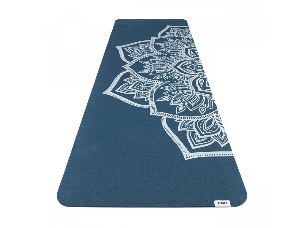 Yate Podložka na cvičenie YATE Yoga mat UNIVERSE modrá-3