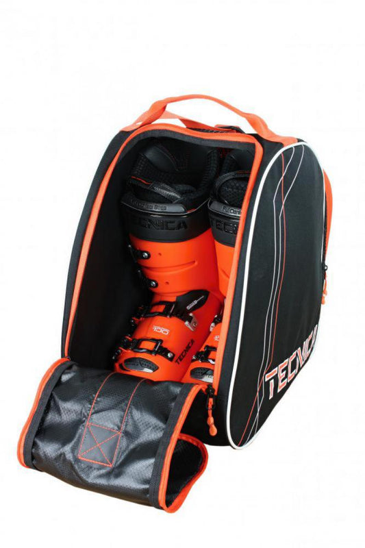 Vak TECNICA Skiboot Premium, čierny/oranžový-0