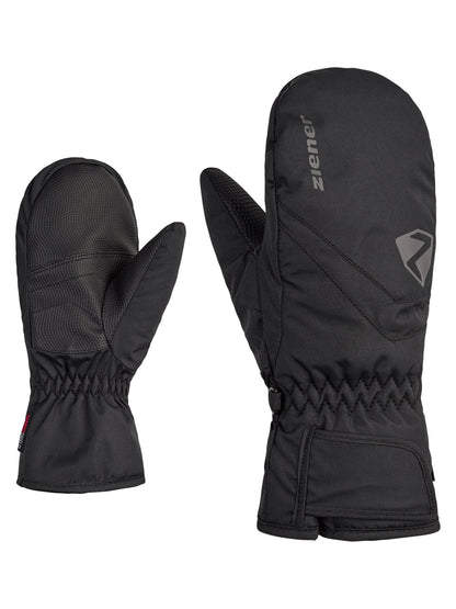 Ziener Detské rukavice LORIANO AS® MITTEN JUNIOR black, 4