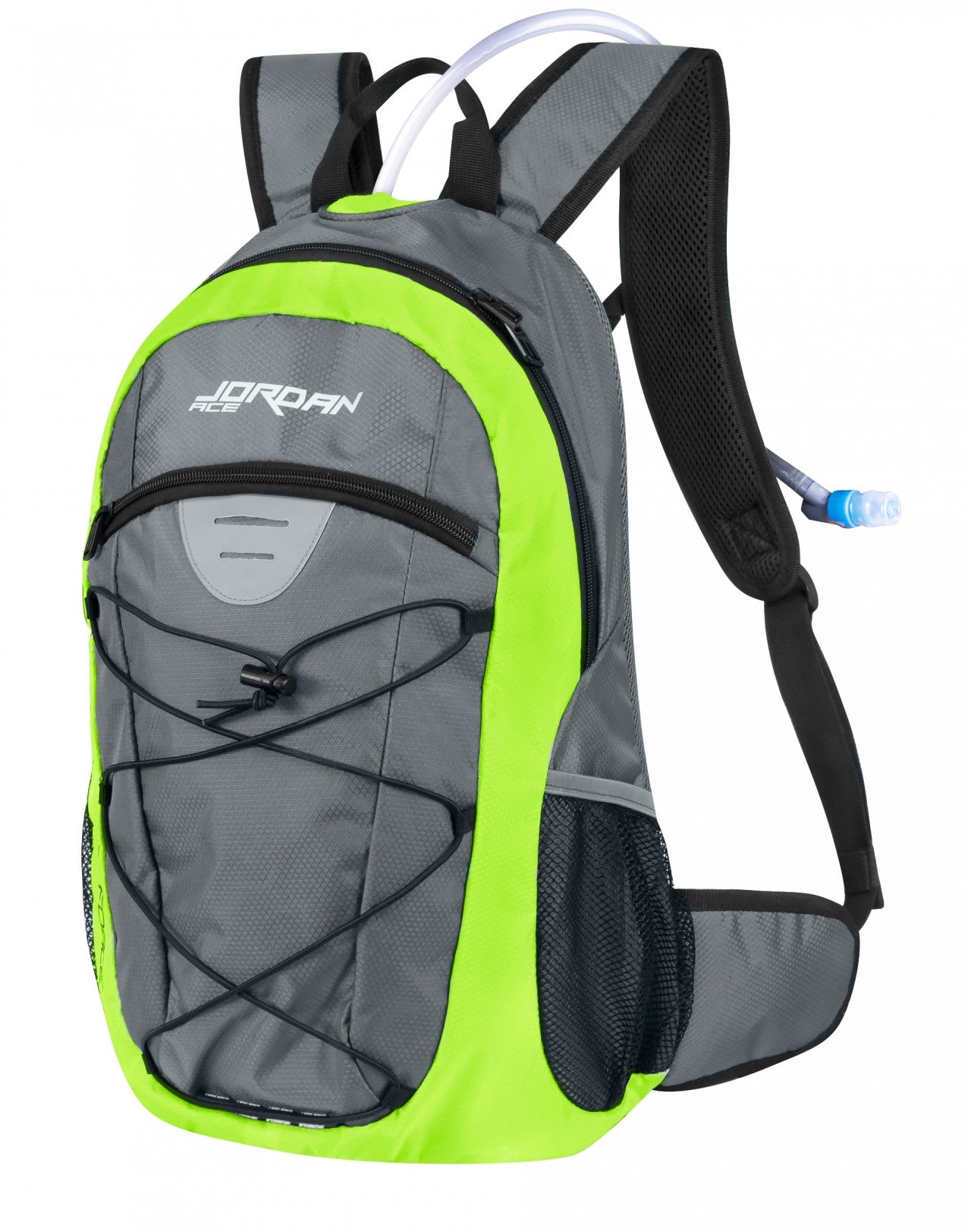 FORCE batoh JORDAN PLUS 20L+2L rez., šedo-fluo-0