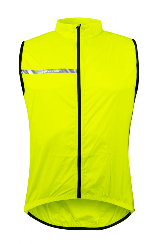 FORCE vesta WINDPRO neprefúkavá, fluo-0