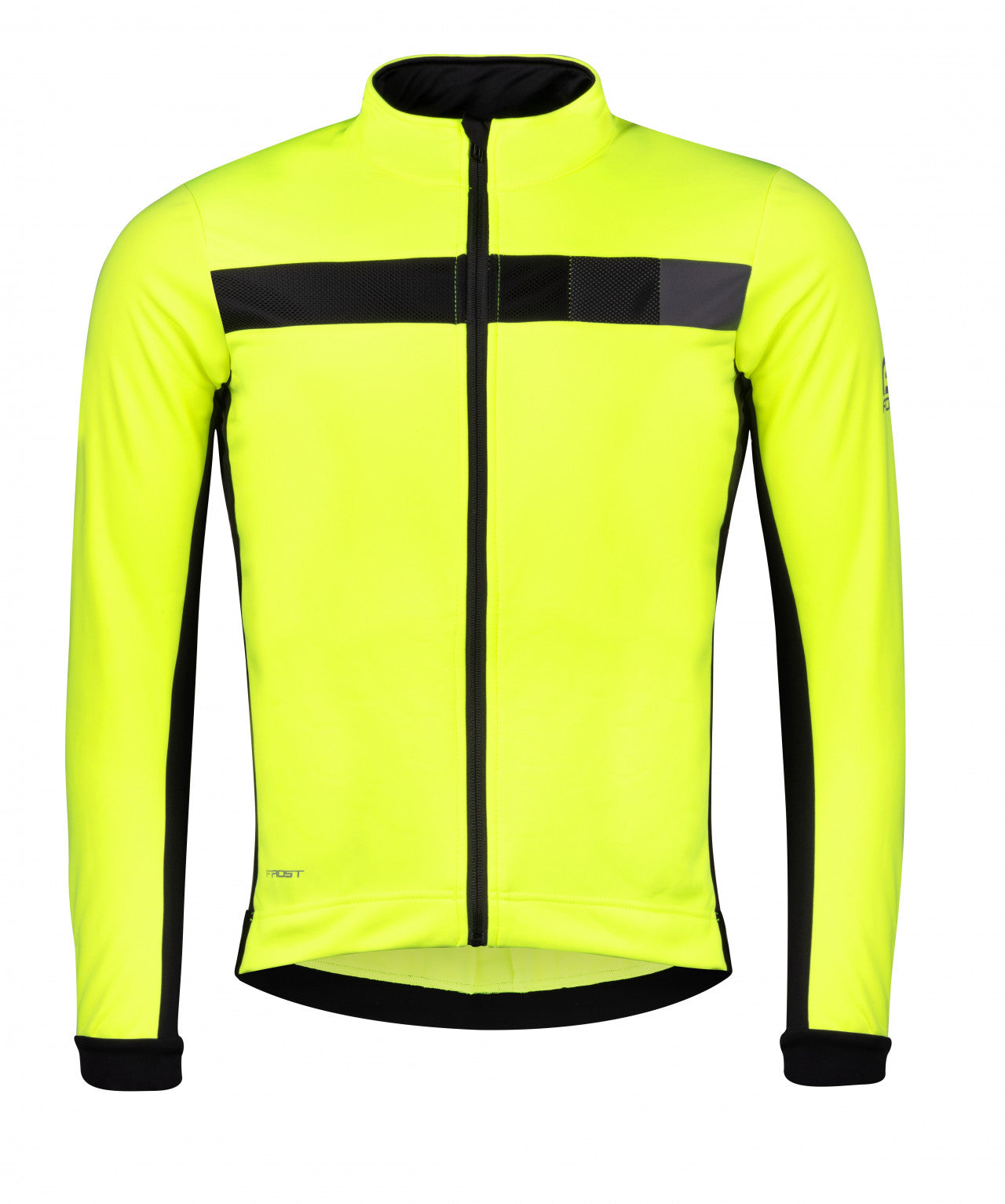 FORCE bunda FROST softshell pánska, fluo-čierna-0