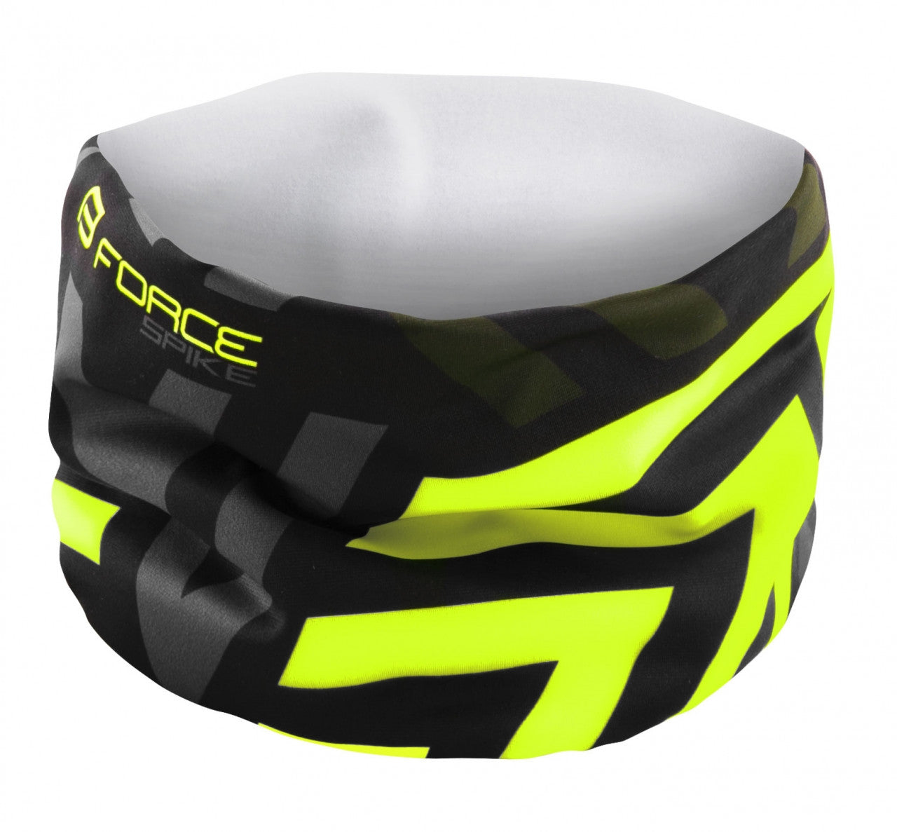 FORCE šatka SPIKE jar/jeseň, čierno-fluo UNI-0