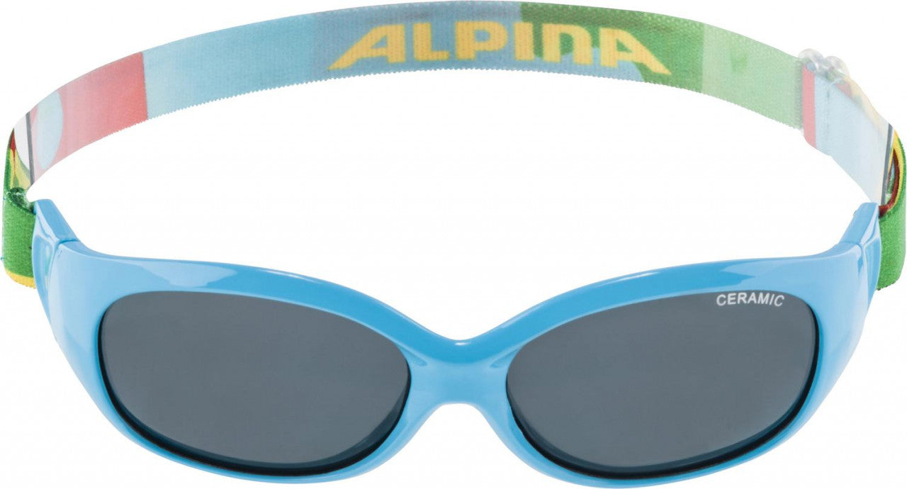 ALPINA Detské okuliare SPORT FLEXXY KIDS cyan puzzle-1