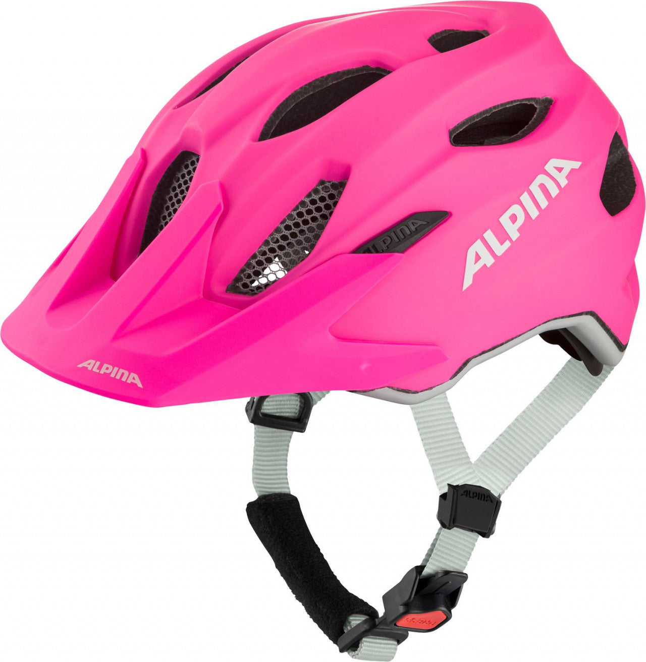 ALPINA Cyklistická prilba Carapax JR shocking-pink-0