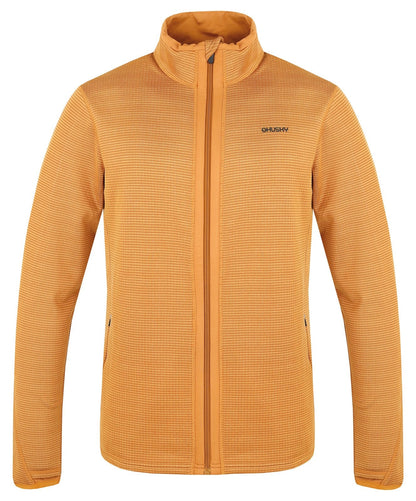 Husky Pánska mikina na zips Artic Zips M mustard, XXL-2