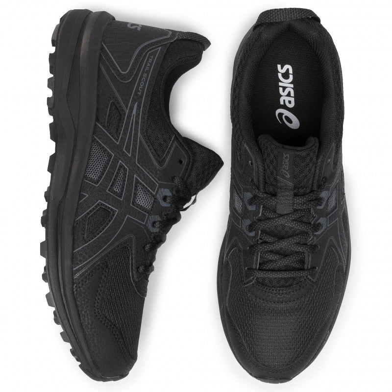 ASICS TRAIL SCOUT Pánska trail bežecká obuv - Black UK - 10-7