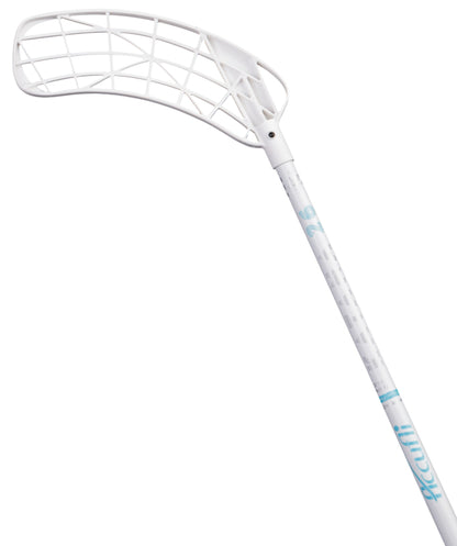 Florbalová hokejka Accufli KATANA C29 IFF - white/blue 100 cm-3