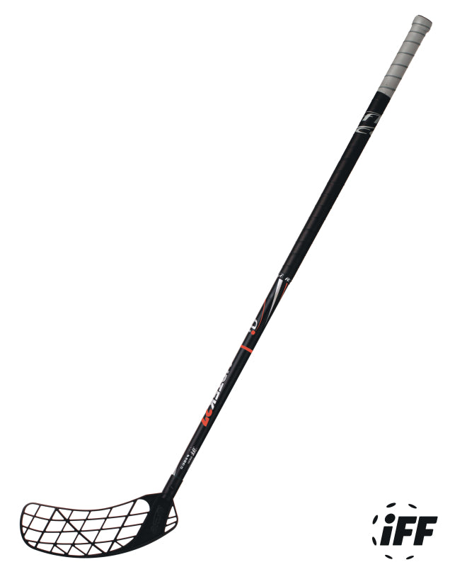 Florbalová hokejka Accufli AirTek IFF – Black 100 cm-2