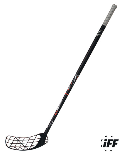 Florbalová hokejka Accufli AirTek IFF – Black 100 cm-2