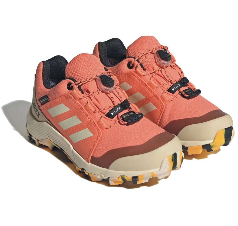 Adidas Terrex GORE-TEX Hiking Shoes Corfus/Wonwhi/Cblack - Dámska/detská turistická obuv UK - 6-7