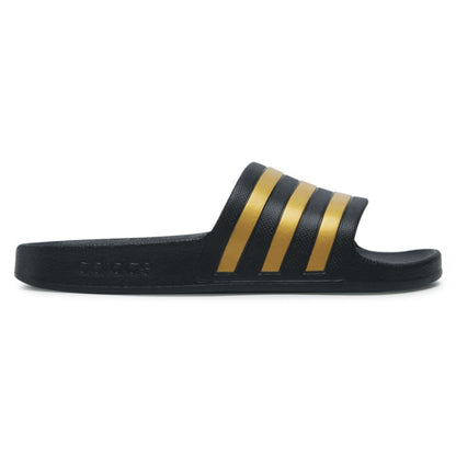 ADIDAS šľapky ADILETTE AQUA EG1758 - Black/Gold/Black UK - 12-0