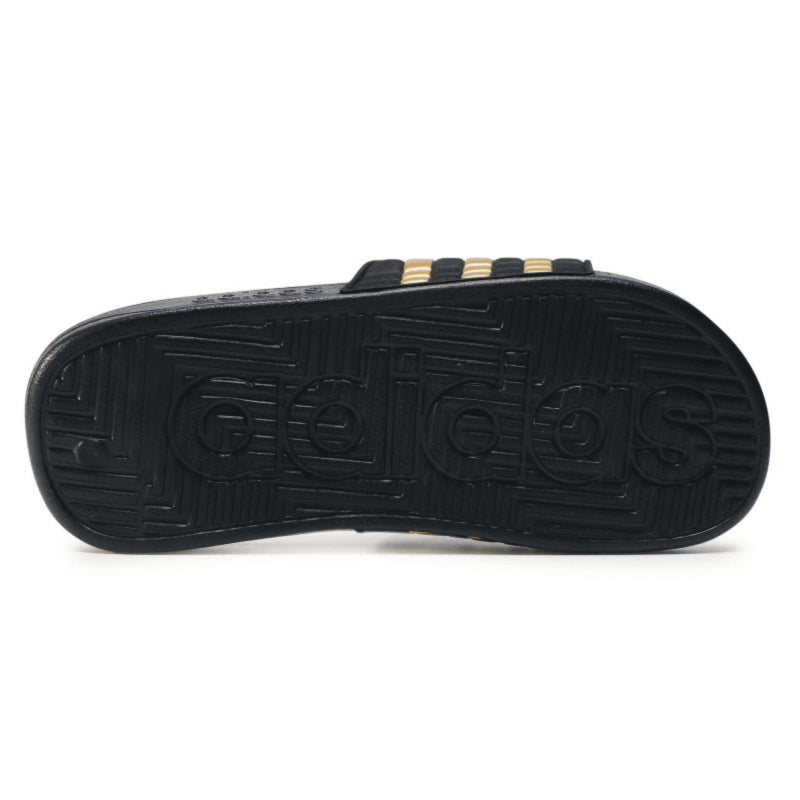 ADIDAS Pánske šľapky ADISSAGE EG6517 CoreBlack/CoreGold/CoreBlack UK - 12-5