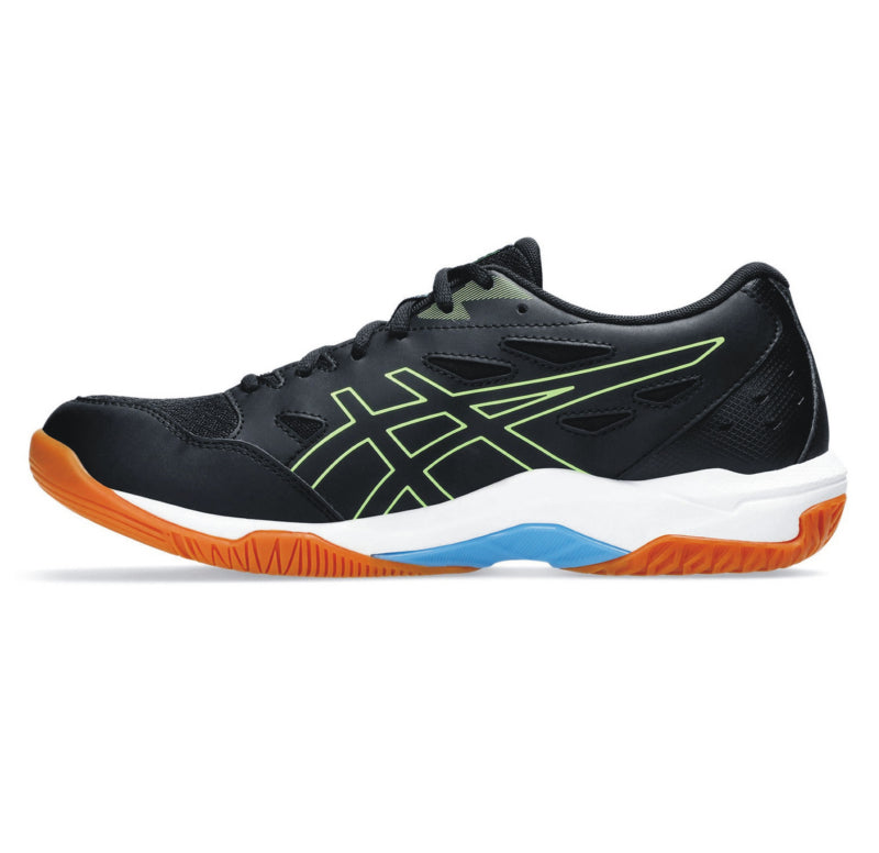 ASICS GEL-ROCKET 11 Black / Waterscape - pánska halová obuv UK - 12-7